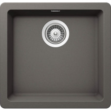 Мойка кварцевая Schock Soho 50 (N-100S) Cristadur, 450x430, серебристый камень