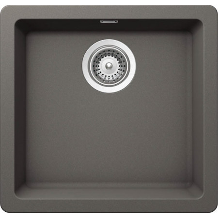 Мойка кварцевая Schock Soho 50 (N-100S) Cristadur, 450x430, серебристый камень