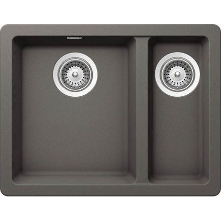 Мойка кварцевая Schock Soho 60 Plus (N-150) Cristadur, 550x430, серебристый камень