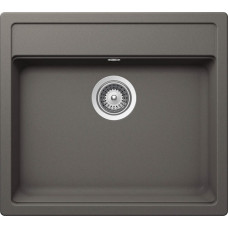 Мойка кварцевая Schock Vero 60 (N-100) Cristadur, 570x510, серебристый камень