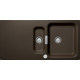Мойка кварцевая Schock Wembley 60D Cristadur, 1000x510, бронза