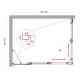 Душевой уголок BelBagno LUCE-AH-21-130/100-C-Cr Душевой уголок BelBagno LUCE-AH-21-130/100-C-Cr