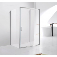 Душевой уголок Cezares MOLVENO-AH-12-120/90-P-Cr, 120х90х195, профиль хром, стекло Punto матовое