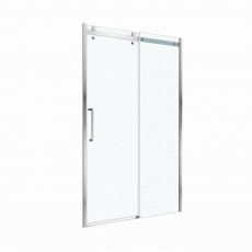 Душевая дверь шириной 111см BelBagno MARINO-2-BF-1-110-C-CR профиль хром, стекло прозрачное