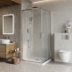 Душевой уголок BelBagno LUCE-A-2-90-C-Cr Душевой уголок BelBagno LUCE-A-2-90-C-Cr