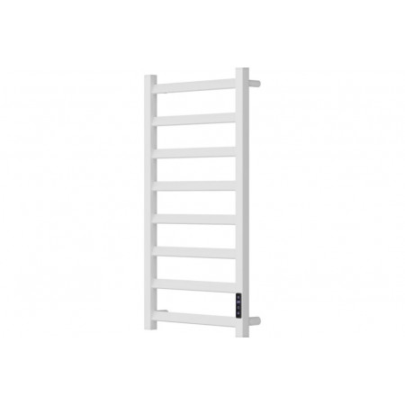 Полотенцесушитель электрический Point Атлант PN18848W П8 400x800, диммер справа, белый Полотенцесушитель электрический Point Атлант PN18848W П8 400x800, диммер справа, белый