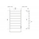Полотенцесушитель электрический Point Атлант PN18848W П8 400x800, диммер справа, белый Полотенцесушитель электрический Point Атлант PN18848W П8 400x800, диммер справа, белый