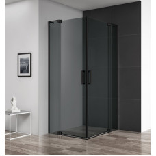 Душевой уголок Cezares SLIDER-A-2-100/110-GRIGIO-NERO