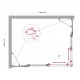 Душевой уголок LUCE-AH-22-140/110-C-Cr Душевой уголок LUCE-AH-22-140/110-C-Cr