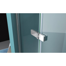 Душевая дверь BelBagno KRAFT-B-12-60/60-C-Cr-R