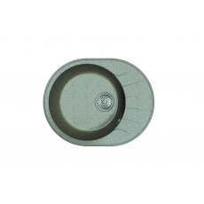 Мойка мраморная Dr.Gans Smart Виола 580 Чёрная (580 х 460)