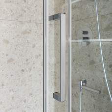 Душевой уголок BelBagno MARINO-2-AH-1-140/100-C-CR 140х100см профиль хром, стекло прозрачное