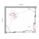 Душевой уголок LUCE-AH-22-130/110-C-Cr Душевой уголок LUCE-AH-22-130/110-C-Cr