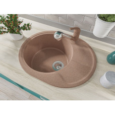 Мойка мраморная Dr.Gans Берта 620 Терракота (620 х 510)