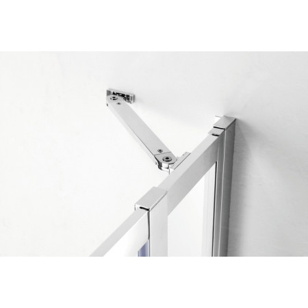 Душевой уголок Cezares MOLVENO-R-11-90+30-C-Cr-IV, 120х120х195, профиль хром, стекло прозрачное Душевой уголок Cezares MOLVENO-R-11-90+30-C-Cr-IV, 120х120х195, профиль хром, стекло прозрачное