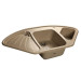 Мойка мраморная Granfest CORNER GF-C-1040E песочная (1039 х 560)