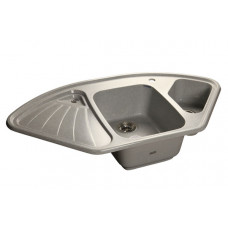 Мойка мраморная Granfest CORNER GF-C-1040E серая (1039 х 560)