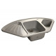 Мойка мраморная Granfest CORNER GF-C-1040E серая (1039 х 560) Мойка мраморная Granfest CORNER GF-C-1040E серая (1039 х 560)