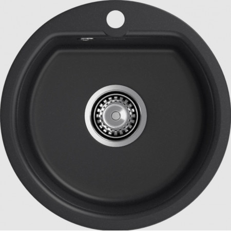 Мойка мраморная GF-SM 435 черный Мойка мраморная GF-SM 435 черный