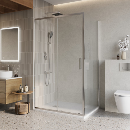 Душевой уголок BelBagno LUCE-AH-1-110/90-C-Cr Душевой уголок BelBagno LUCE-AH-1-110/90-C-Cr