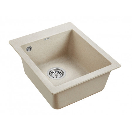 Мойка кварцевая KANTE 40, IT-GRANIT, PM104249-BE, бежевый, 415х490 мм, Paulmark Мойка кварцевая KANTE 40, IT-GRANIT, PM104249-BE, бежевый, 415х490 мм, Paulmark