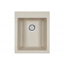 Мойка кварцевая KANTE 40, IT-GRANIT, PM104249-BE, бежевый, 415х490 мм, Paulmark