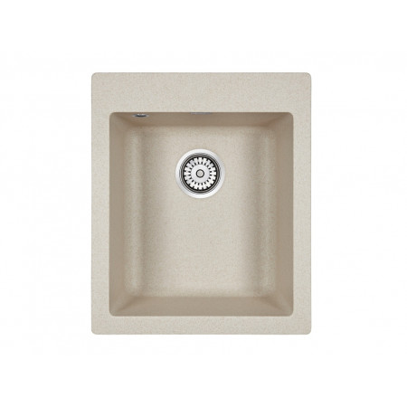 Мойка кварцевая KANTE 40, IT-GRANIT, PM104249-BE, бежевый, 415х490 мм, Paulmark Мойка кварцевая KANTE 40, IT-GRANIT, PM104249-BE, бежевый, 415х490 мм, Paulmark