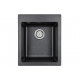 Мойка кварцевая KANTE 40, IT-GRANIT, PM104249-BL, черный , 415х490 мм, Paulmark