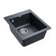 Мойка кварцевая KANTE 40, IT-GRANIT, PM104249-BLM, черный металлик, 415х490 мм, Paulmark Мойка кварцевая KANTE 40, IT-GRANIT, PM104249-BLM, черный металлик, 415х490 мм, Paulmark