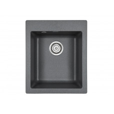 Мойка кварцевая KANTE 40, IT-GRANIT, PM104249-DG, графит, 415х490 мм, Paulmark