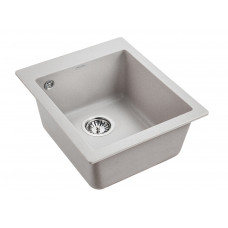 Мойка кварцевая KANTE 40, IT-GRANIT, PM104249-GR, серый, 415х490 мм, Paulmark