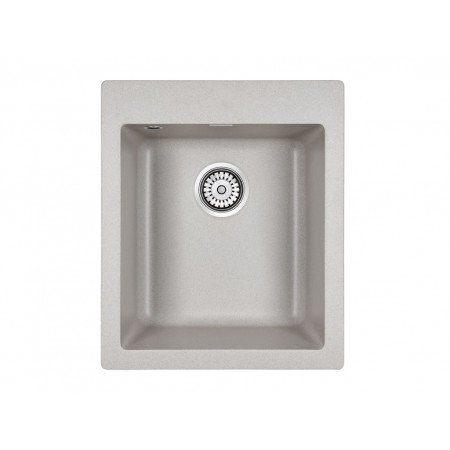Мойка кварцевая KANTE 40, IT-GRANIT, PM104249-GR, серый, 415х490 мм, Paulmark