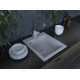 Мойка кварцевая KANTE 40, IT-GRANIT, PM104249-GR, серый, 415х490 мм, Paulmark