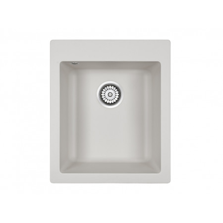Мойка кварцевая KANTE 40, IT-GRANIT, PM104249-WH, белый, 415х490 мм, Paulmark Мойка кварцевая KANTE 40, IT-GRANIT, PM104249-WH, белый, 415х490 мм, Paulmark