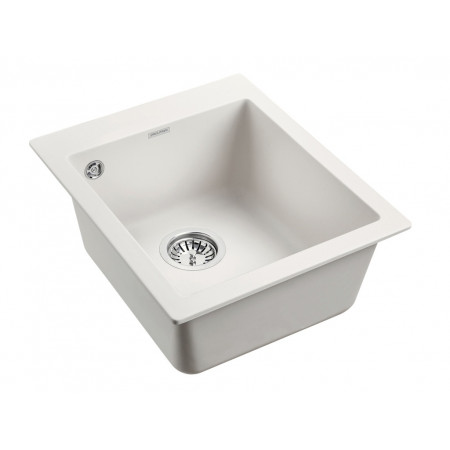 Мойка кварцевая KANTE 40, IT-GRANIT, PM104249-WH, белый, 415х490 мм, Paulmark Мойка кварцевая KANTE 40, IT-GRANIT, PM104249-WH, белый, 415х490 мм, Paulmark