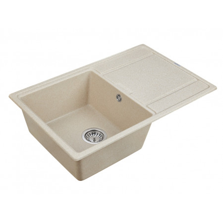 Мойка кварцевая FLUGEN 50-780, IT-GRANIT, PM217850-BE, бежевый, 780х500 мм, Paulmark Мойка кварцевая FLUGEN 50-780, IT-GRANIT, PM217850-BE, бежевый, 780х500 мм, Paulmark