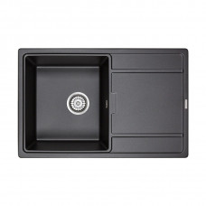 Мойка кварцевая FLUGEN 50-780, IT-GRANIT, PM217850-BL, черный, 780х500 мм, Paulmark