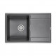 Мойка кварцевая FLUGEN 50-780, IT-GRANIT, PM217850-DG, графит, 780х500 мм, Paulmark Мойка кварцевая FLUGEN 50-780, IT-GRANIT, PM217850-DG, графит, 780х500 мм, Paulmark