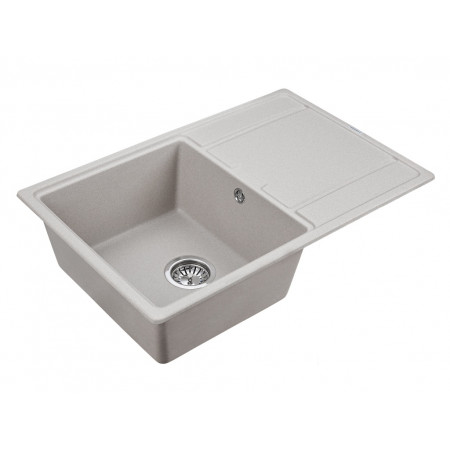Мойка кварцевая FLUGEN 50-780, IT-GRANIT, PM217850-GR, серый, 780х500 мм, Paulmark Мойка кварцевая FLUGEN 50-780, IT-GRANIT, PM217850-GR, серый, 780х500 мм, Paulmark