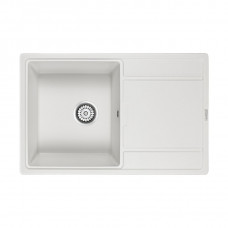 Мойка кварцевая FLUGEN 50-780, IT-GRANIT, PM217850-WH, белый, 780х500 мм, Paulmark