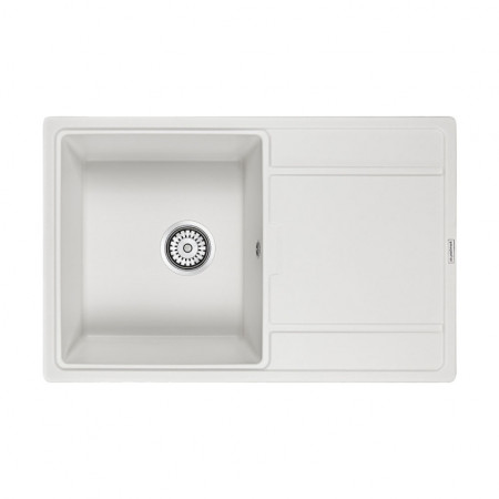 Мойка кварцевая FLUGEN 50-780, IT-GRANIT, PM217850-WH, белый, 780х500 мм, Paulmark Мойка кварцевая FLUGEN 50-780, IT-GRANIT, PM217850-WH, белый, 780х500 мм, Paulmark