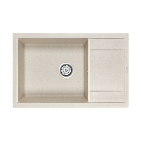Мойка кварцевая FLUGEN 60, IT-GRANIT, PM317850-BE, бежевый, 780х500 мм, Paulmark Мойка кварцевая FLUGEN 60, IT-GRANIT, PM317850-BE, бежевый, 780х500 мм, Paulmark