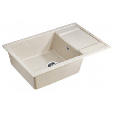 Мойка кварцевая FLUGEN 60, IT-GRANIT, PM317850-BE, бежевый, 780х500 мм, Paulmark
