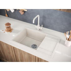 Мойка кварцевая FLUGEN 60, IT-GRANIT, PM317850-BE, бежевый, 780х500 мм, Paulmark