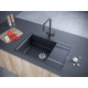 Мойка кварцевая FLUGEN 60, IT-GRANIT, PM317850-BL, черный, 780х500 мм, Paulmark Мойка кварцевая FLUGEN 60, IT-GRANIT, PM317850-BL, черный, 780х500 мм, Paulmark