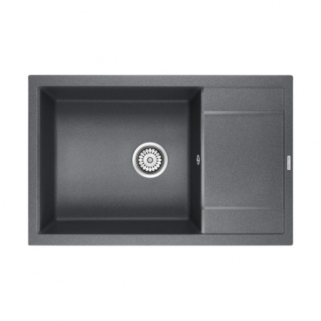 Мойка кварцевая FLUGEN 60, IT-GRANIT, PM317850-DG, графит, 780х500 мм, Paulmark Мойка кварцевая FLUGEN 60, IT-GRANIT, PM317850-DG, графит, 780х500 мм, Paulmark