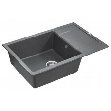 Мойка кварцевая FLUGEN 60, IT-GRANIT, PM317850-DG, графит, 780х500 мм, Paulmark