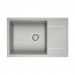 Мойка кварцевая FLUGEN 60, IT-GRANIT, PM317850-GR, серый, 780х500 мм, Paulmark