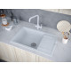 Мойка кварцевая FLUGEN 60, IT-GRANIT, PM317850-GR, серый, 780х500 мм, Paulmark Мойка кварцевая FLUGEN 60, IT-GRANIT, PM317850-GR, серый, 780х500 мм, Paulmark