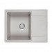 Мойка кварцевая FLUGEN 50-650, IT-GRANIT, PM216550-GR, серый, 650х500 мм, Paulmark